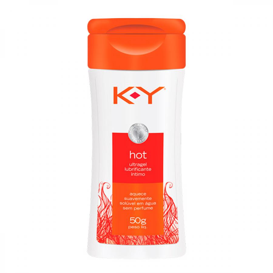 O ky O⋆ LUBRIFICANTE ÍNTIMO KY HOT ULTRAGEL 50G - Drogaria Catarinense