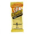 Preservativo Blowtex Prazer Prolongado Com 6 Unidades