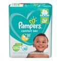 Fralda Pampers Confort Sec Xxg Mega Com 30 Unidades