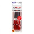 Unhas Autocolantes Impress Message Me Média Com 30 Unidades