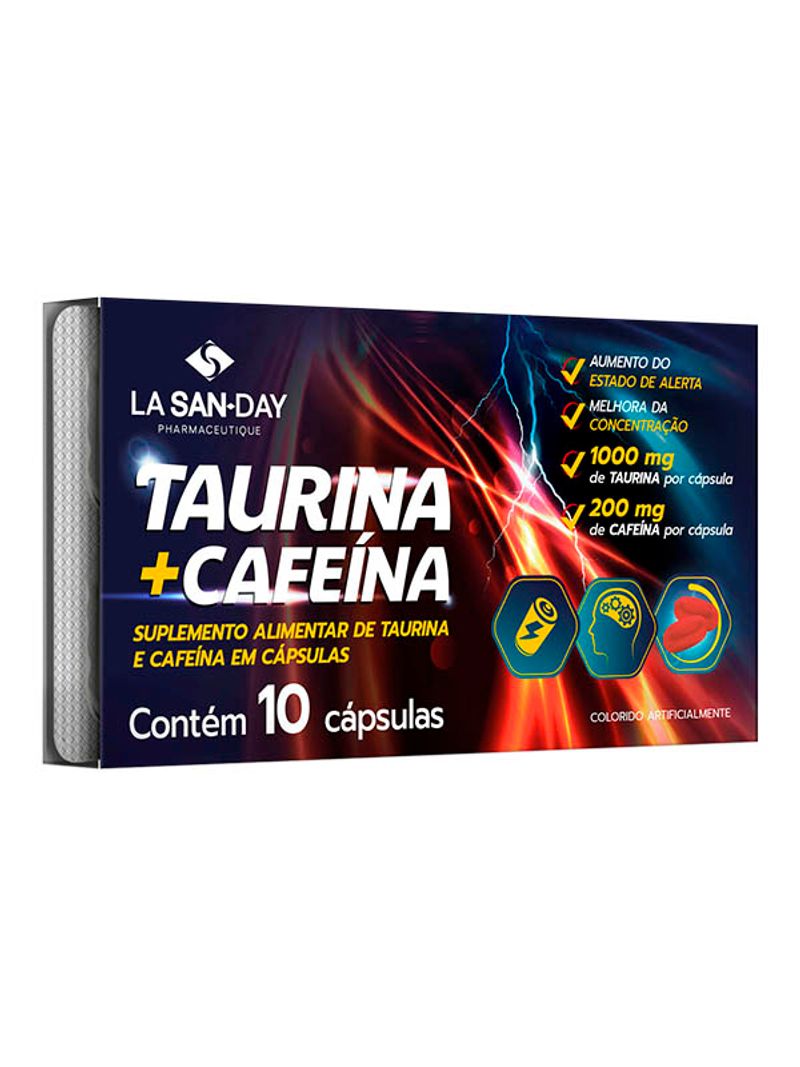 TAURINA-CAFEINA-LASANDAY-COM-10-CAPSULA-1200MG