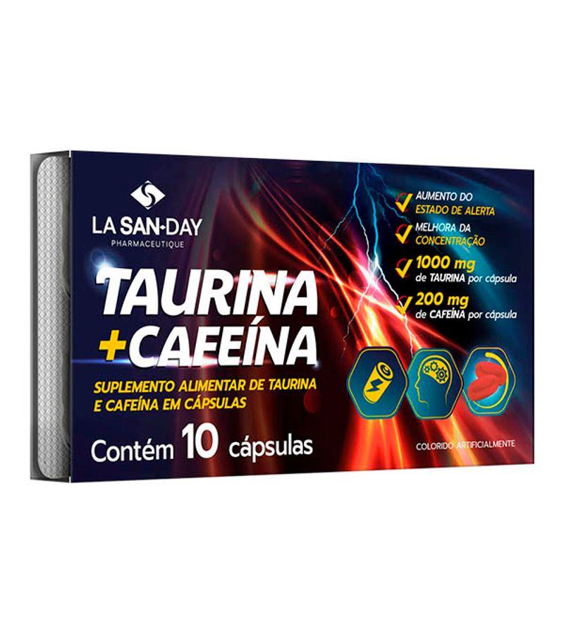 TAURINA-CAFEINA-LASANDAY-COM-10-CAPSULA-1200MG