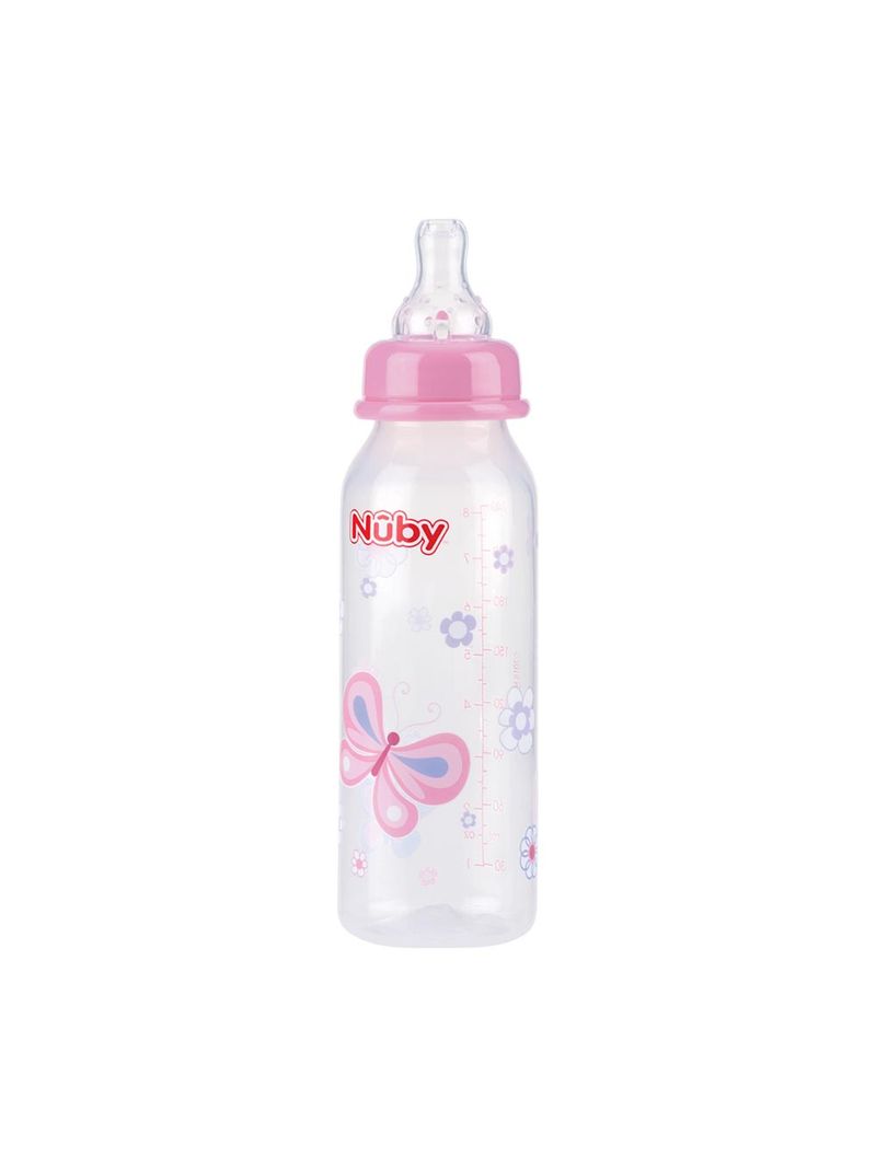 Mamadeira-Nuby-Estampada-240ml-Rosa