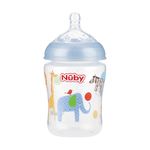 Mamadeira-Nuby-Bico-Largo-270ml-Azul