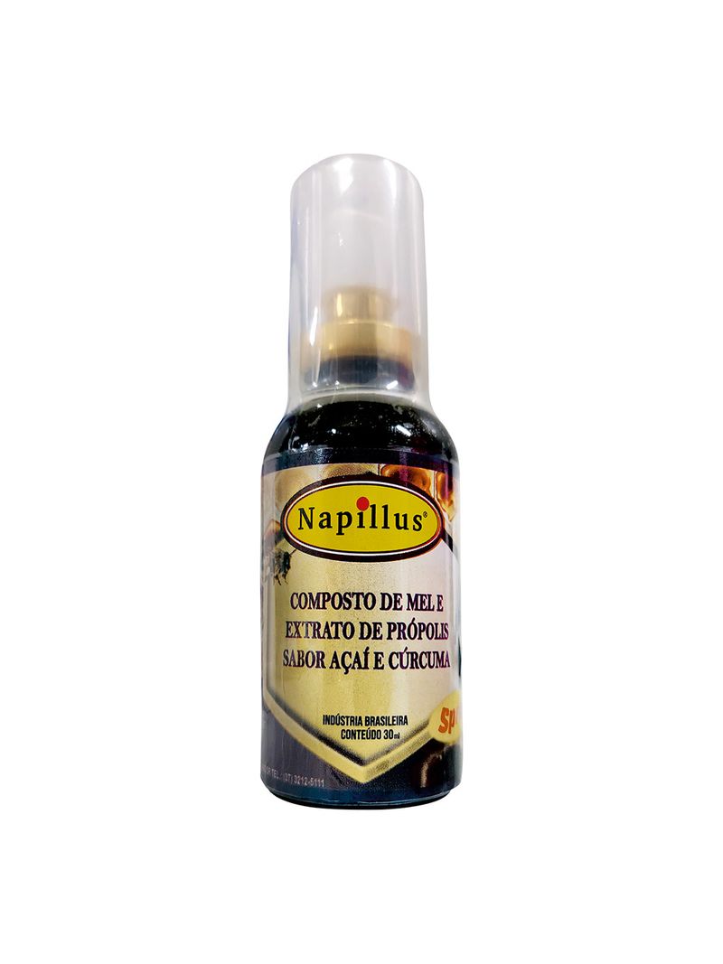 Propolis-E-Mel-Napillus-30ml-Acai-curcuma-Spray