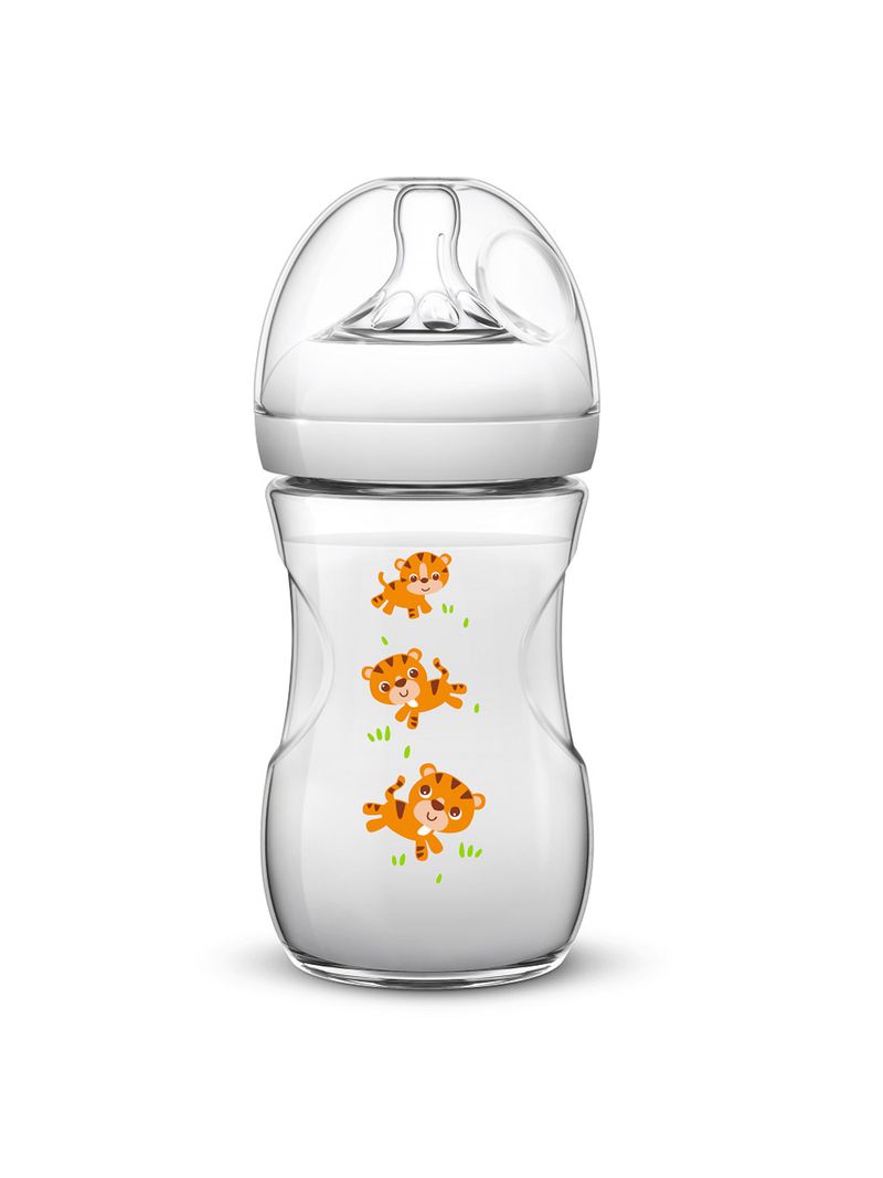 Mamadeira-Avent-Petala-260ml-Tigre