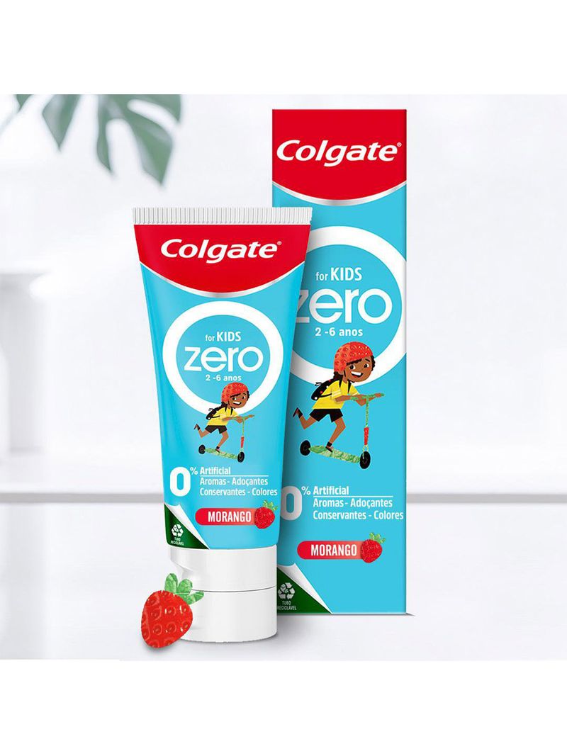 Gel-Dental-Colgate-Zero-70gr-Kids-Morango
