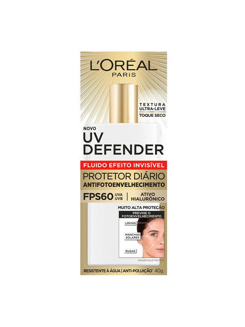 Protetor-Solar-Loreal-Defender-40gr-Fps60-Hialuronico