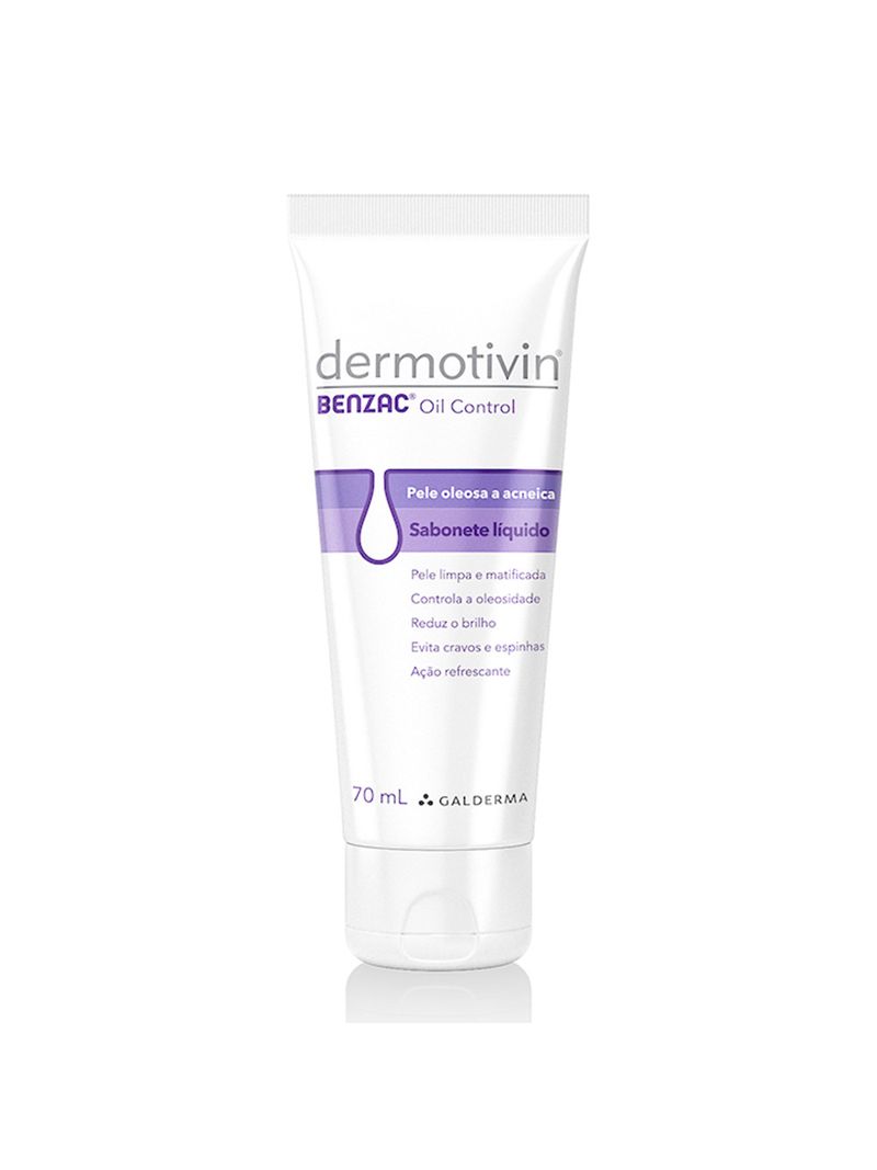 Sabonete-Dermotivin-Liquido-Benzac-70ml-Pele-Oleosa-A-Acneica
