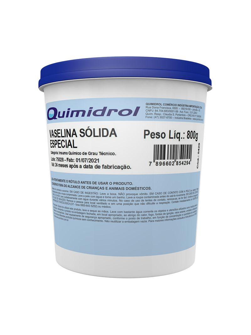 Vaselina-Quimidrol-800g