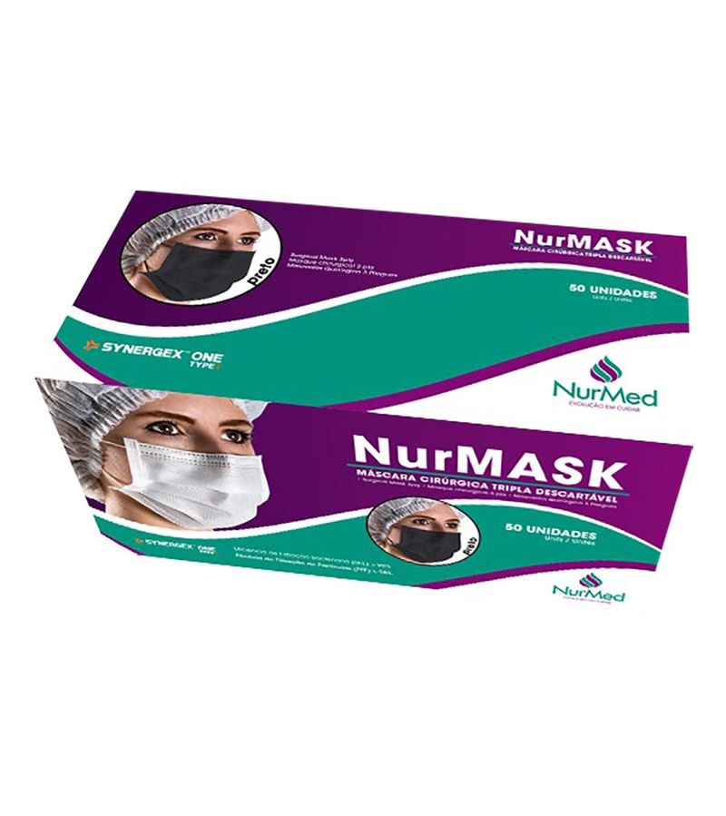Mascara-Nurmask-Com-50-Tripla-Com-Elastico-Preto