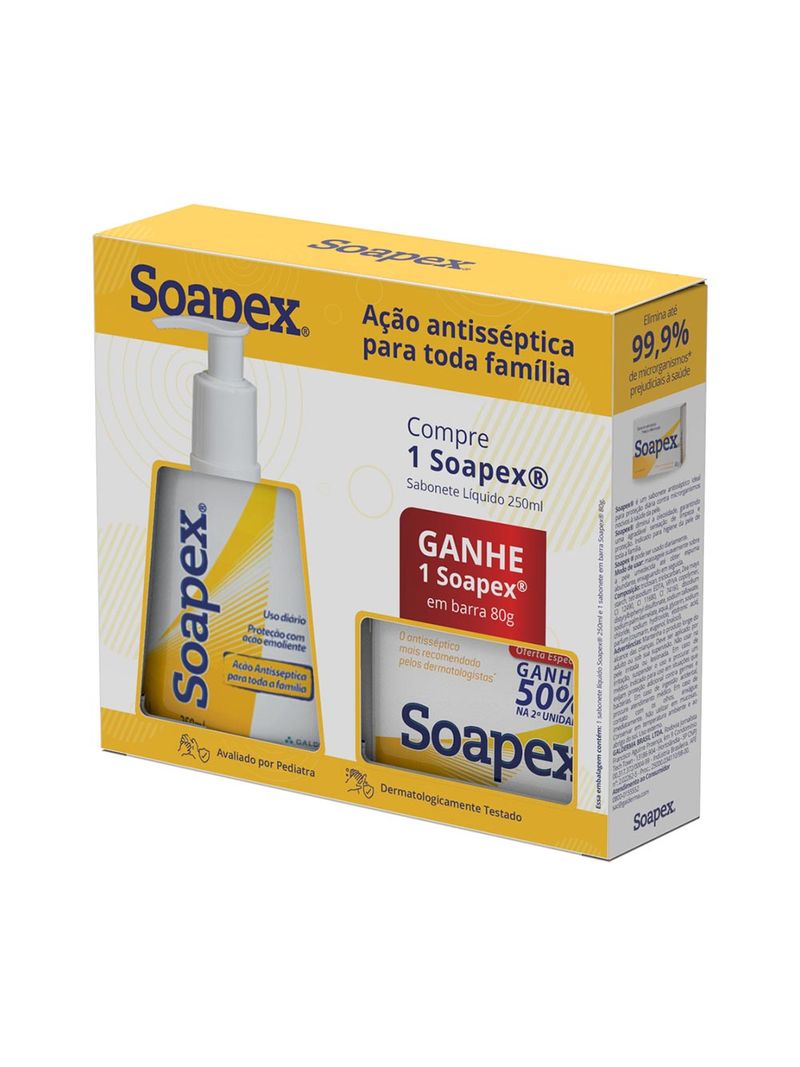 Sabonete-Soapex-Liquido-Antisseptico-250ml-80gr-Sabonete-Barra-Especial