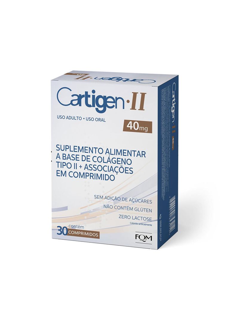 Cartigen-Ii-40mg-Com-30-Comprimidos