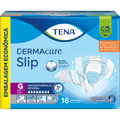 Fralda Tena Dermacare Slip Geriatrica Com 16 Tam.g Severa