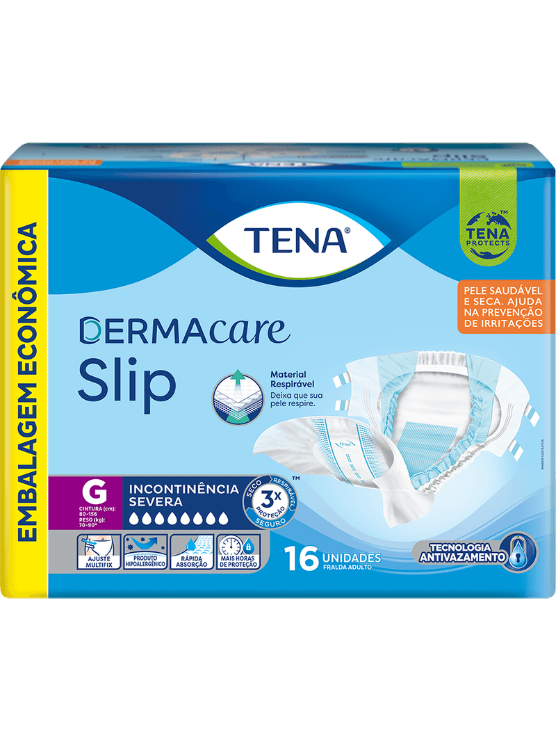 Fralda-Tena-Dermacare-Slip-Geriatrica-Com-16-Tam.g-Severa
