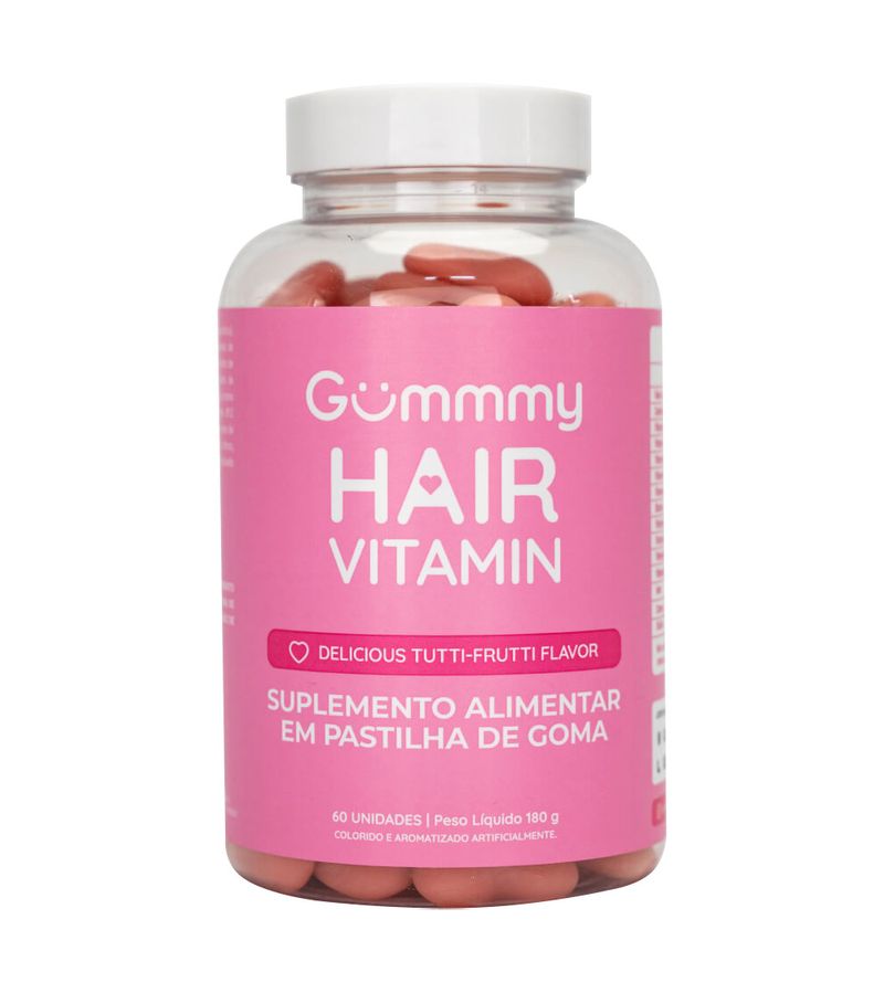 Gummy-Hair-Vitamin-Com-60-Gomas-Tutti-Frut