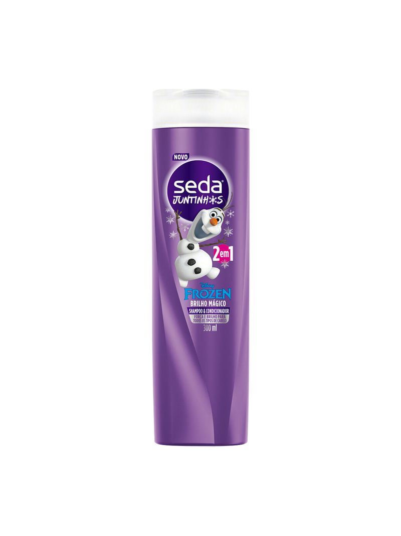 Shampoo-Seda-Juntinhos-300ml-Frozen-2em1-Brilho-Magico