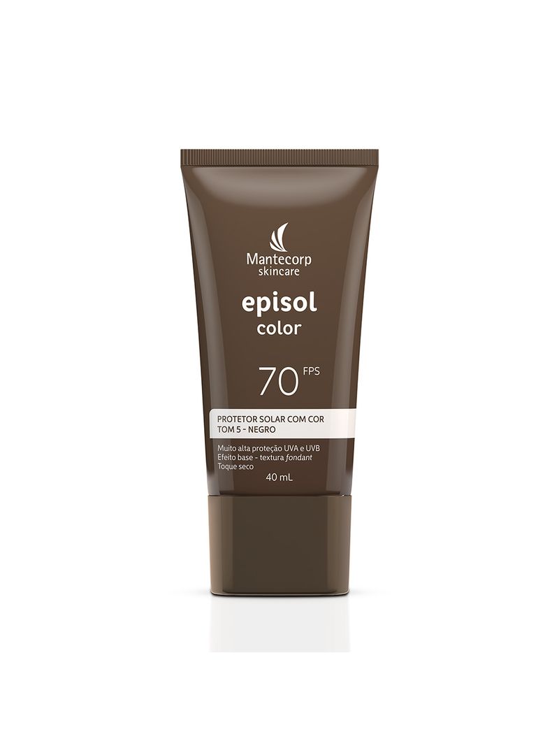 Episol-Color-Protetor-Solar-40ml-Fps70-Tom-5-Negro