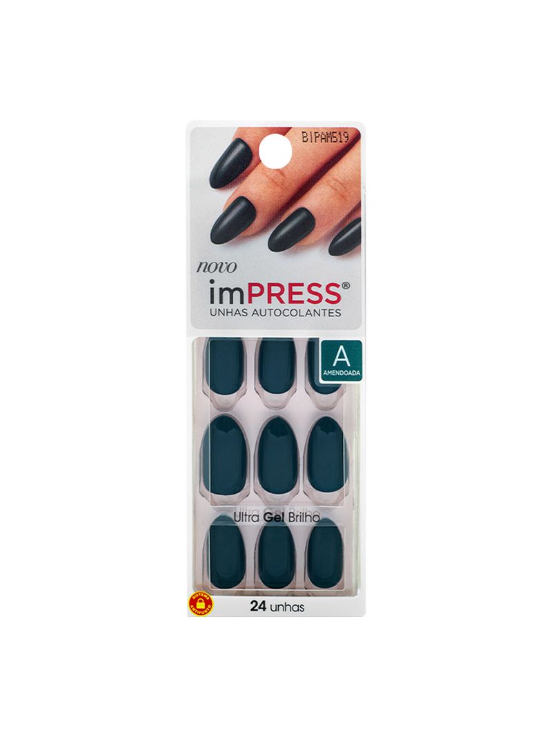 Unhas-Posticas-Kiss-New-York-Impress-Com-24-Esmerald-Amendoada