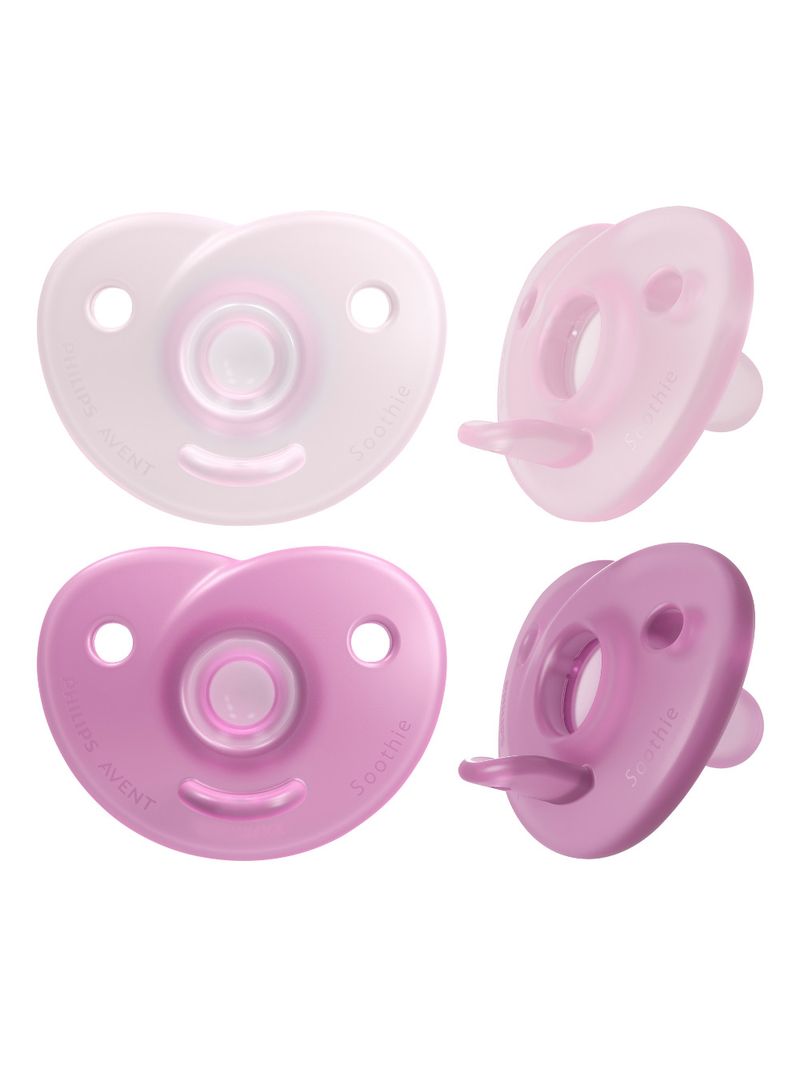 Chupeta-Avent-Soothie-Com-2-4-6-Meses-Rosa