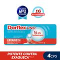 Dorflex Uno Para Enxaqueca Dipirona Monoidratada 1g 4 Comprimidos