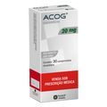 Acog Com 30 Comprimidos Revestidos 20mg