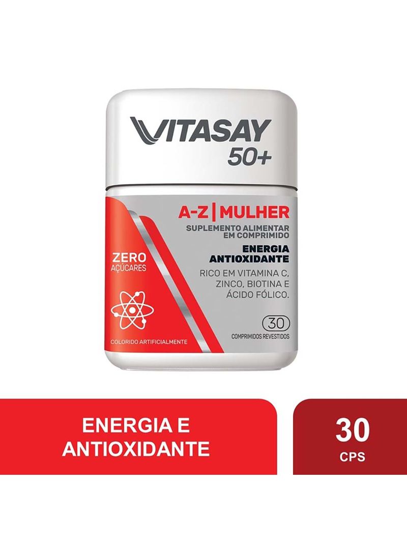 Vitasay-50--A-z-Mulher-Com-30-Comprimidos-Revestidos