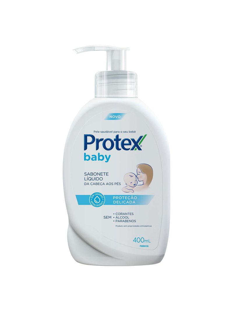 Sabonete-Protex-Baby-Liquido-400ml-Protecao-Delicada-Pump