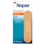 Curativo-3m-Nexcare-Com-10-Adesivos-Tradicionais-Bege