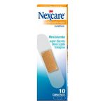-Curativo-3m-Nexcare-Com-10-Adesivos-Transparentes