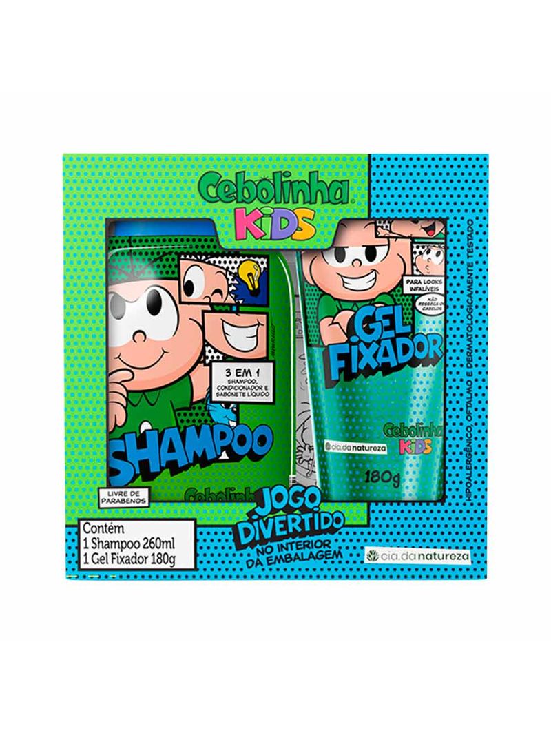 Shampoo-gel-Fixador-Cebolinha-Kids-260ml-180gr