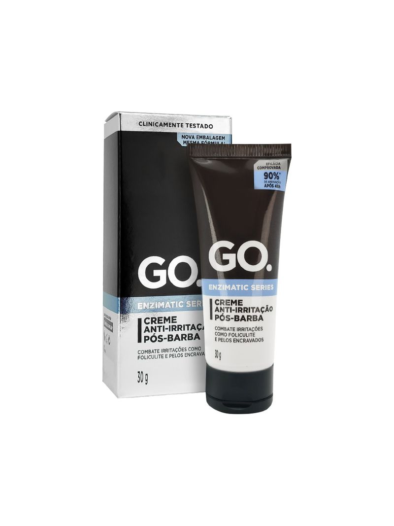 Creme Go Anti-irritacao Pos Barba 30gr Enzimatic Series
