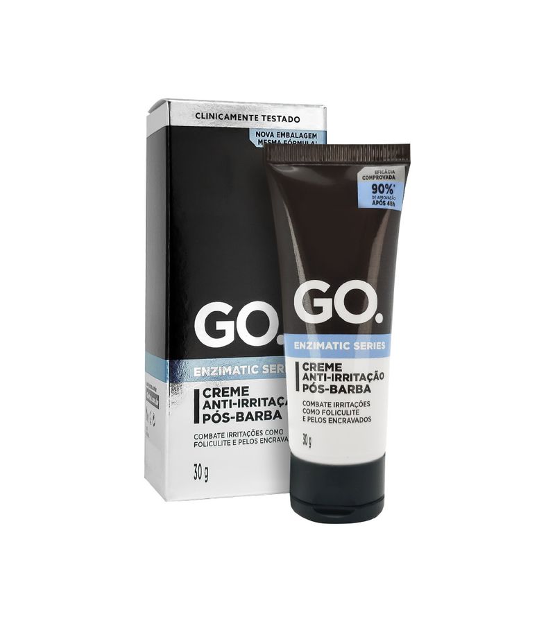 Creme Go Anti-irritacao Pos Barba 30gr Enzimatic Series