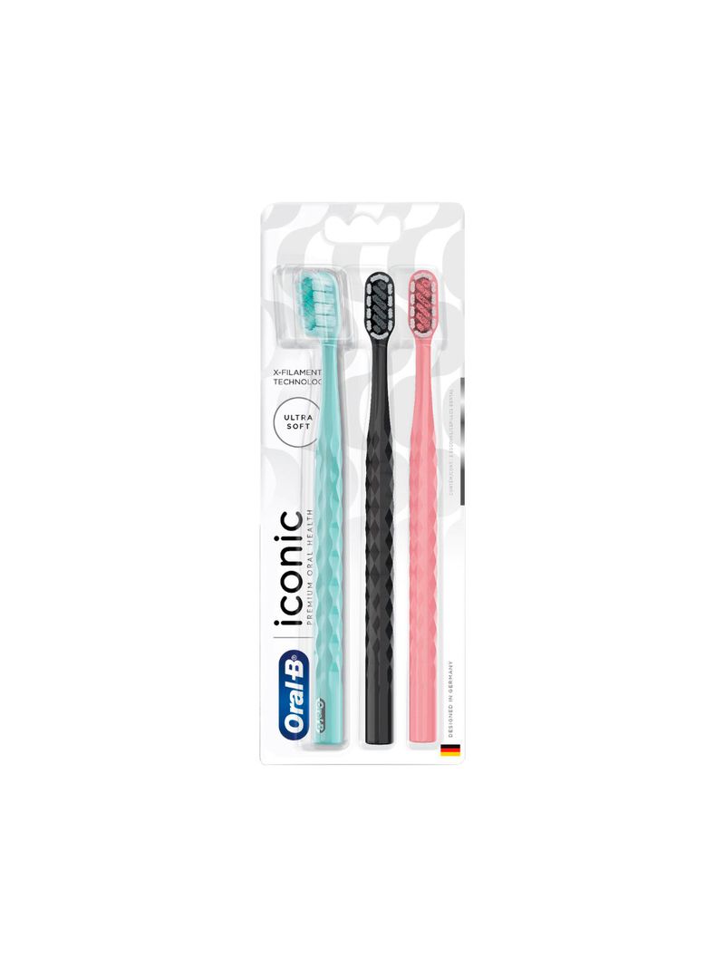 Escova-Dental-Oral-B-Iconic-Com-3-Ultra-Soft