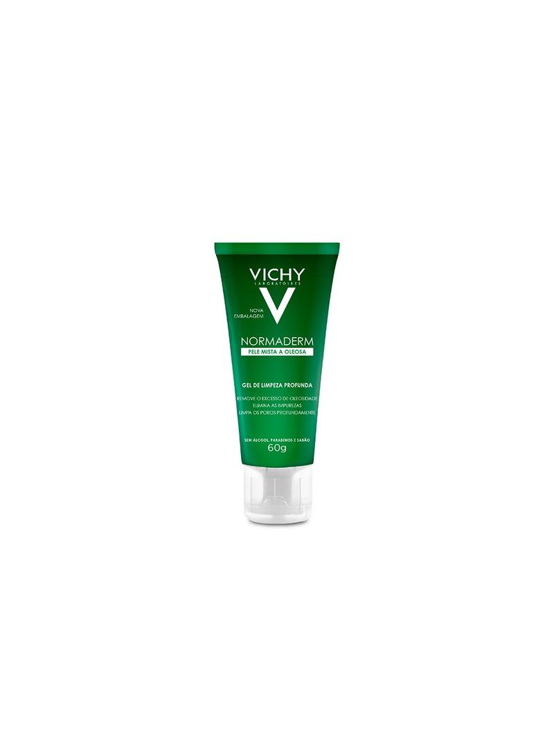 Vichy-Normaderm-Gel-Limpeza-Profunda-60gr-Mista-A-Oleosa