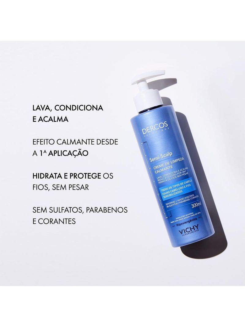 Vichy-Dercos-Sensi-scalp-Creme-De-Limpeza-300ml-Calmante