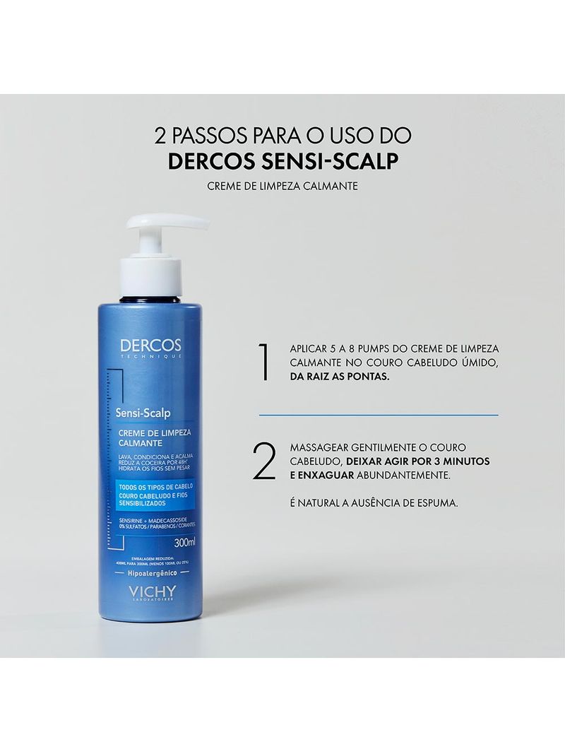 Vichy-Dercos-Sensi-scalp-Creme-De-Limpeza-300ml-Calmante