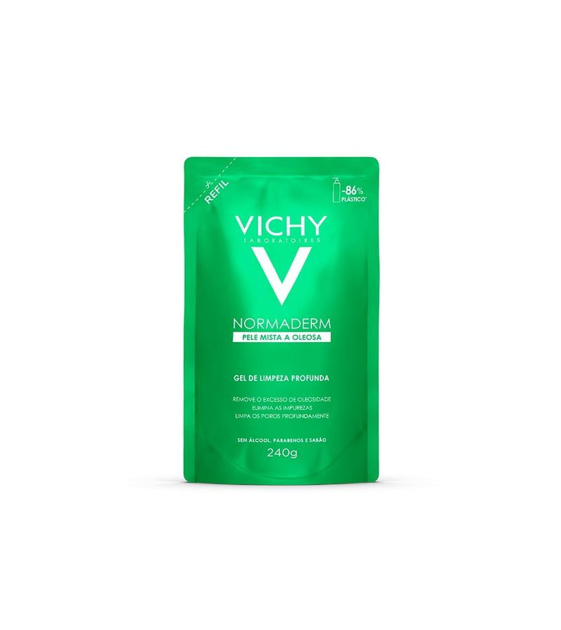 Vichy-Gel-Para-Limpeza-240-Gramas-Refil-Mista-Oleosa