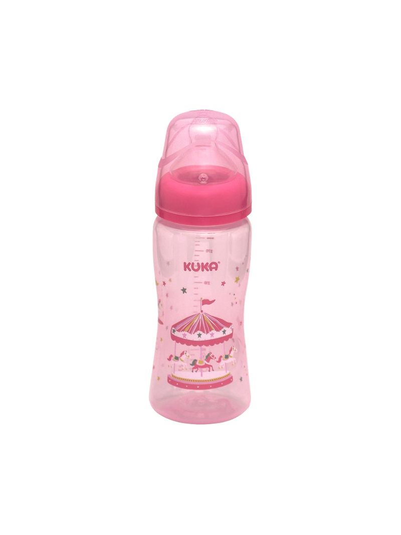 Mamadeira-Kuka-Essential-330ml-Orto-Rosa