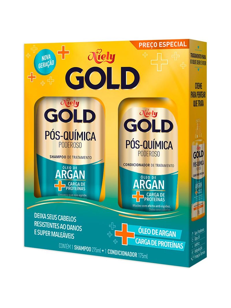 Kit-Niely-Gold-Oleo-De-Argan-Pos-Quimica-Shampoo-275ml---Condicionador--175ml---Enter---Enter-
