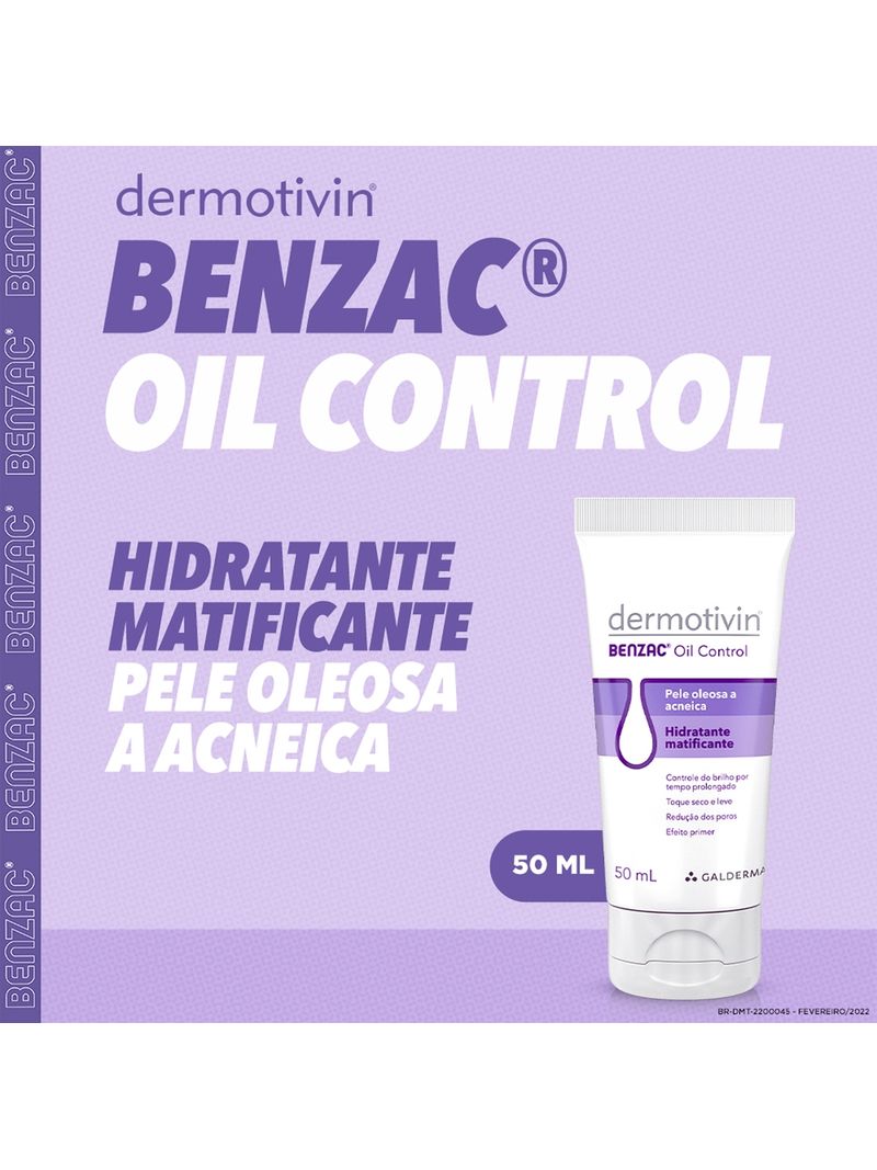 Hidratante-Dermotivin-Benzac-Oil-Control-50ml-Matificante