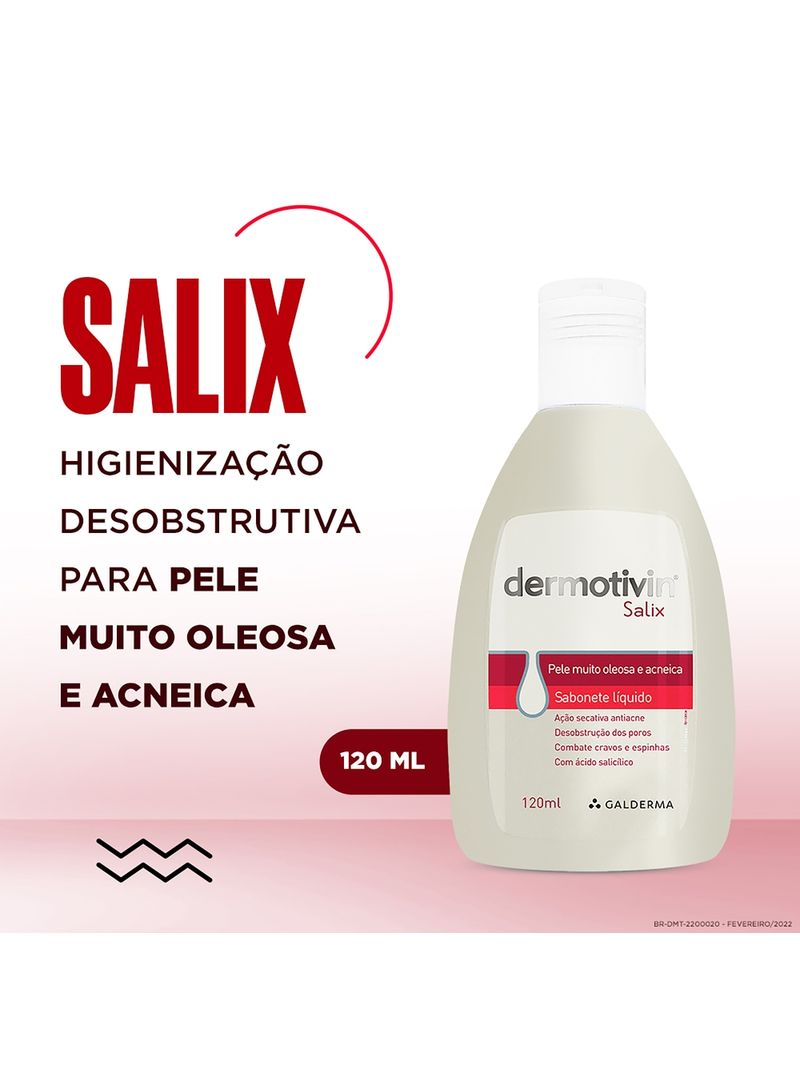 Sabonete-Dermotivin-Salix-120ml-Pele-Muito-Oleosa-acneica
