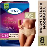 Calcinha-Descartavel-Tena-Pants-Discreet-Nude-G-eg-Com-8-Unidades