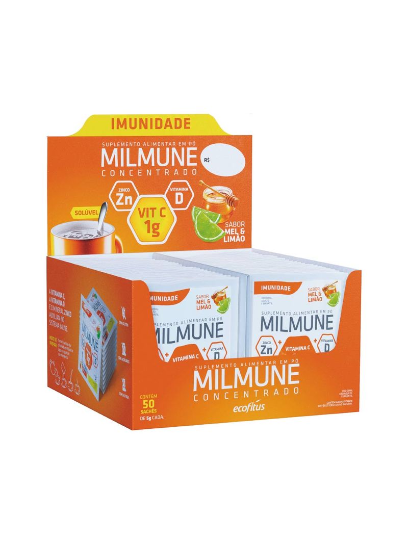 Milmune-Concentrado-5gr-Sache-Mel-E-Limao