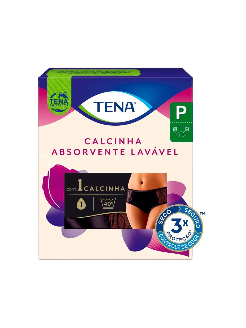 -Calcinha-Absorvente-Tena-Lavavel-Com-1-Tamanho-P-Preta