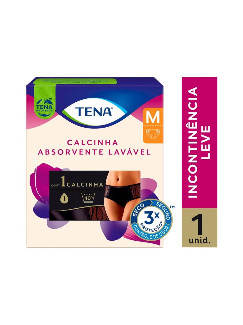 -Calcinha-Absorvente-Tena-Lavavel-Com-1-Tamanho-M-Preta