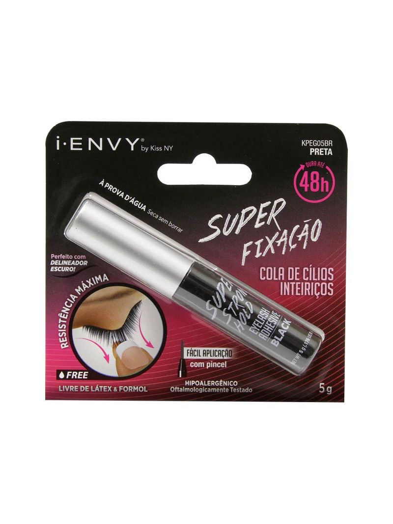 Cola-Para-Cilios-Kiss-5gr-48h-Preta-Super-Fixacao