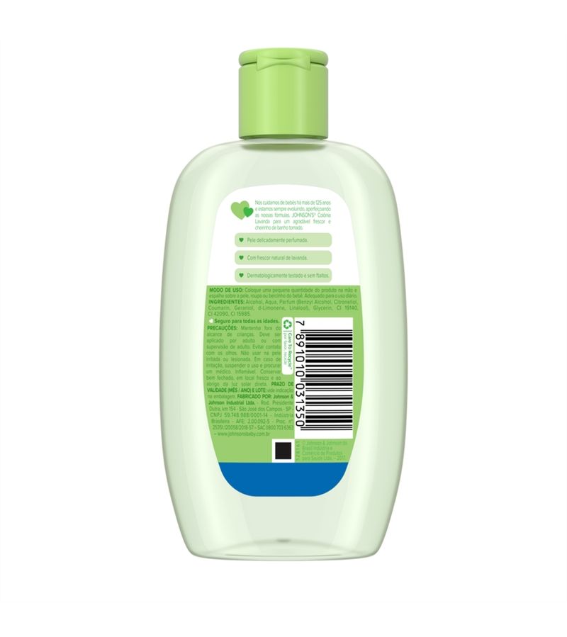 Agua-Colonia-Johnsons-Baby-Lavanda-200ml