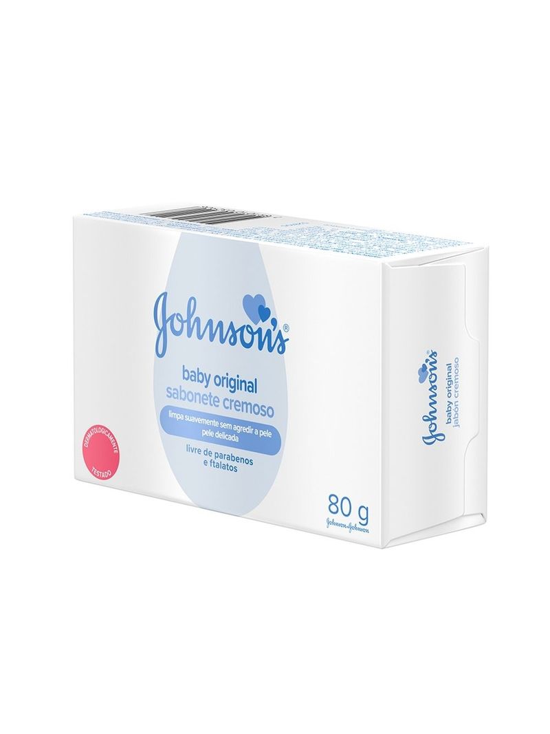 Sabonete-Johnsons-Baby-Original-80g