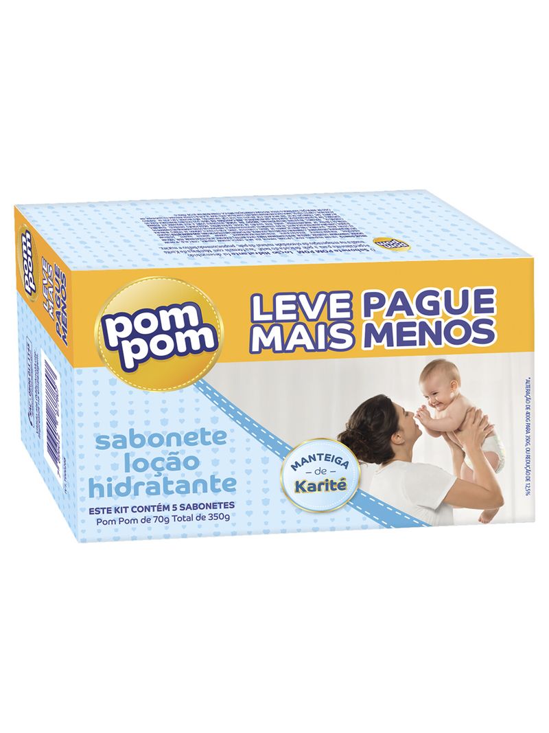 Sabonete-Pom-Pom-Locao-Hidratante-Leve5-Pague4-Unidades-De-80g